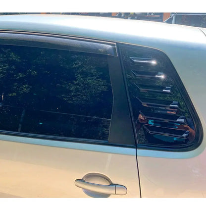 Suitable To Fit - VW Polo 9n3 / Vivo Gloss Black Plastic Side Window Louver Max Motorsport