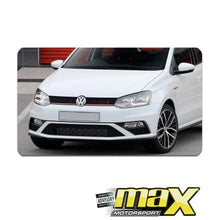 Load image into Gallery viewer, Suitable To Fit - VW Polo 6C GTI (15-On) GTI Style Plastic Upgrade Front Bumper maxmotorsports
