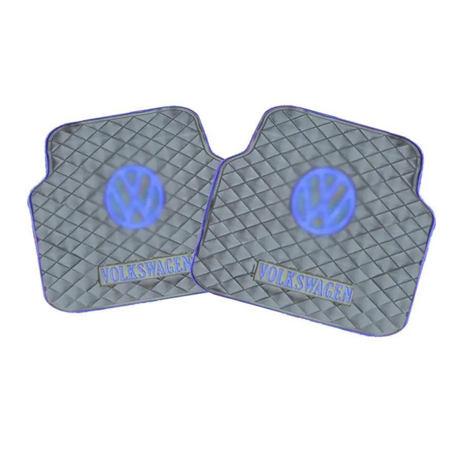 Suitable To Fit - VW Rubber Car Mats 4-Piece (Blue) maxmotorsports