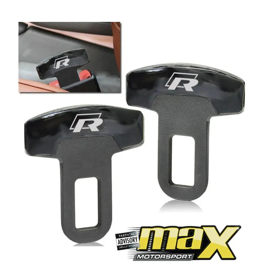 Suitable To Fit -R Logo Universal Seat Belt Canceller maxmotorsports