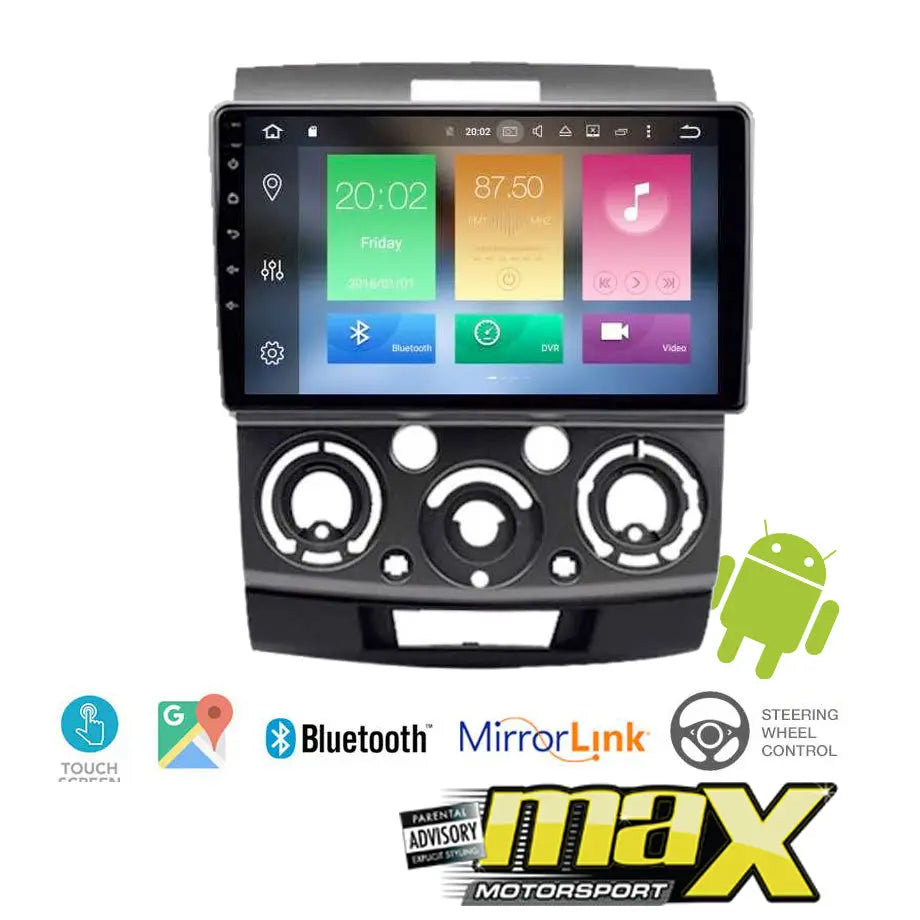 Suitable To Fit 9 Inch Ford Everest (06-10) Android Entertainment & GPS System maxmotorsports