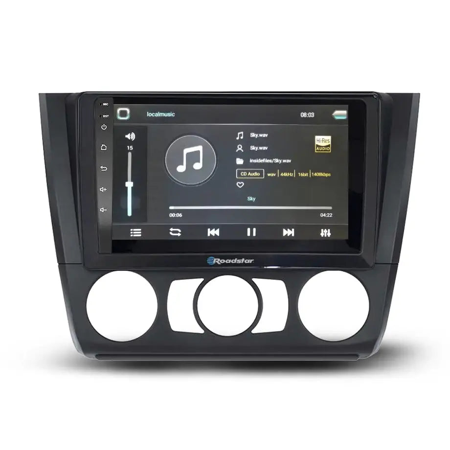 Suitable To Fit BM E88/E82/E81/E87 - 9 Inch Roadstar Android Entertainment & GPS System Max Motorsport