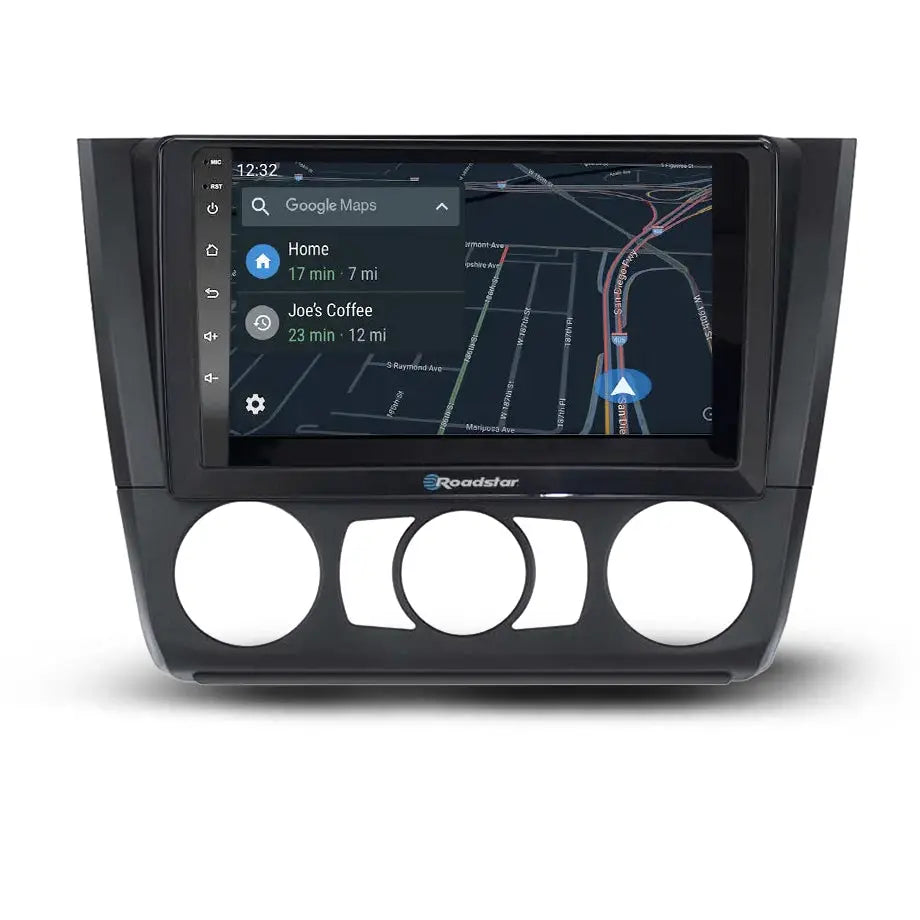 Suitable To Fit BM E88/E82/E81/E87 - 9 Inch Roadstar Android Entertainment & GPS System Max Motorsport