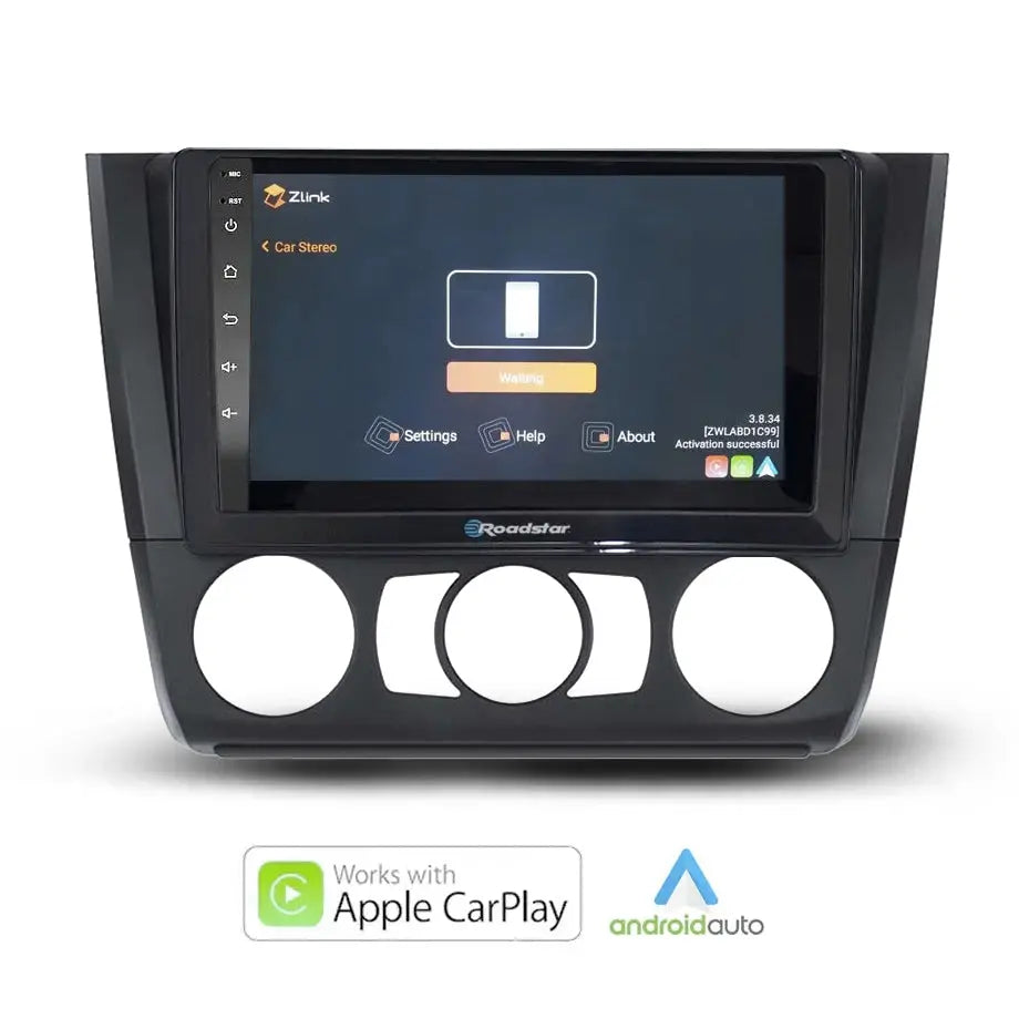 Suitable To Fit BM E88/E82/E81/E87 - 9 Inch Roadstar Android Entertainment & GPS System Max Motorsport