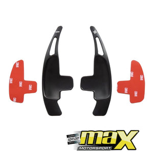 Suitable To Fit Merc Black Aluminium Paddle Shift Extensions maxmotorsports