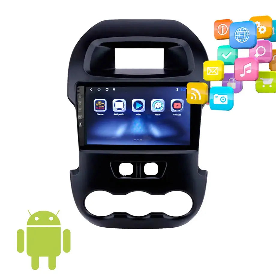 Suitable To Fit Ranger T6 (12-15) 9 Inch Android Entertainment & GPS System maxmotorsports