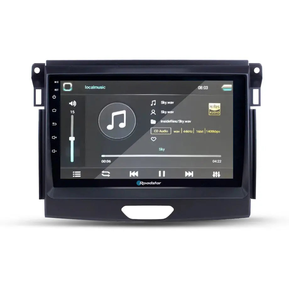 Suitable To Fit Ranger T7 XLT - 9 Inch Roadstar Android Entertainment & GPS System Max Motorsport