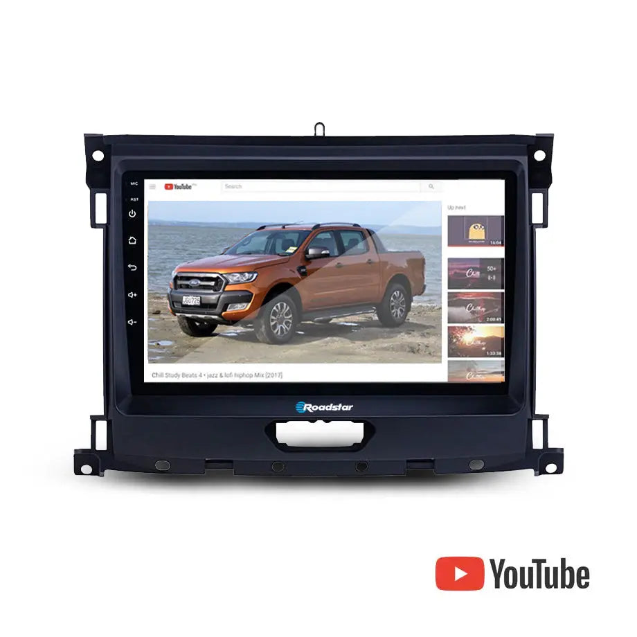 Suitable To Fit Ranger T7 (2018-2021) - 9 Inch Roadstar Android Entertainment & GPS System Roadstar