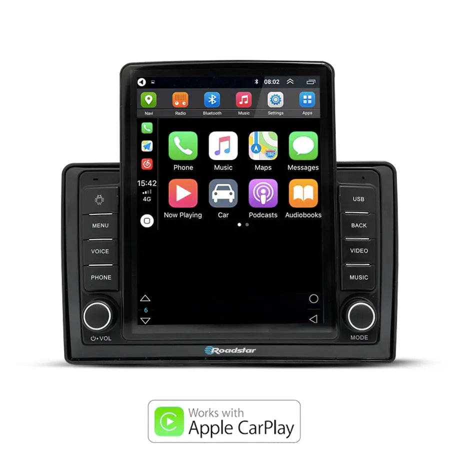 Suitable To Fit VW - Roadstar 10.1 Inch Tesla Style Android Entertainment & GPS System Max Motorsport