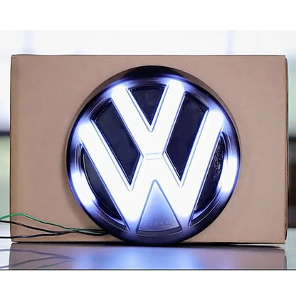 Suitable To Fit VW - Universal Golf 8 Style Dynamic LED Emblem Badge With DRL Strip Max Motorsport