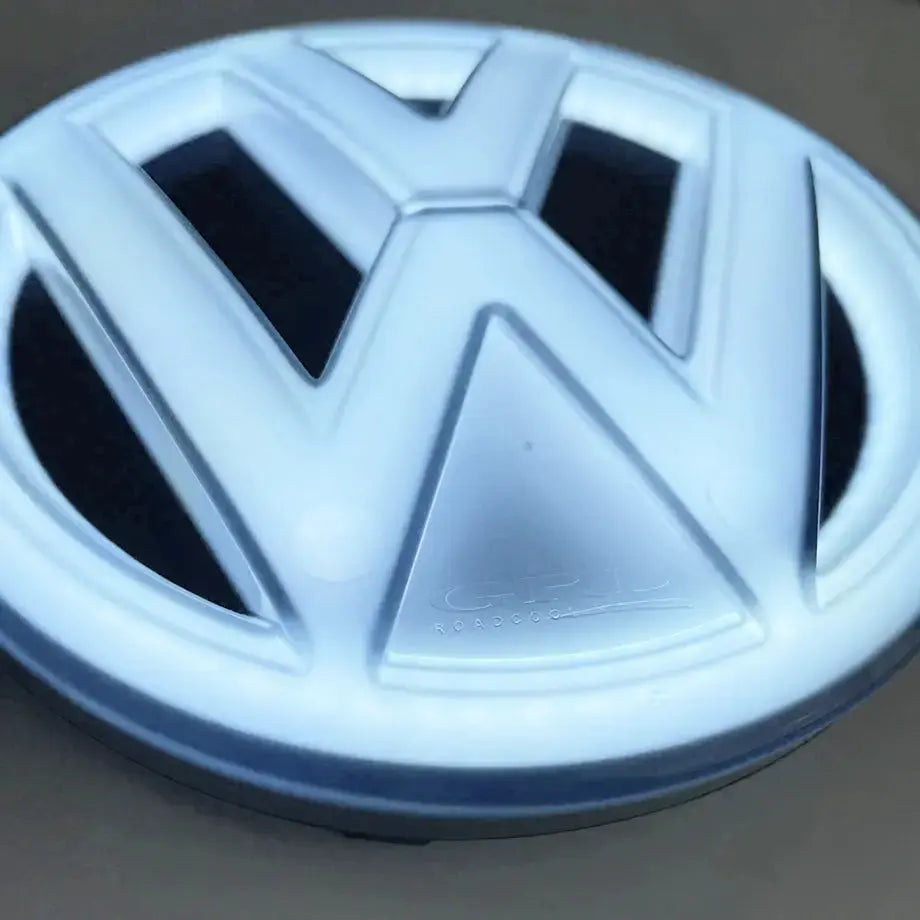 Suitable To Fit VW - Universal Golf 8 Style Dynamic LED Emblem Badge With DRL Strip Max Motorsport