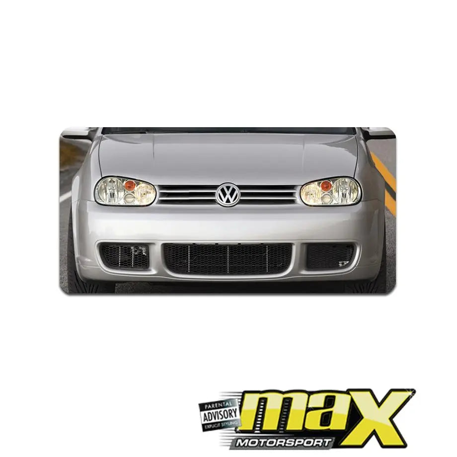 Suitable To Fit - VW Golf 4 GTI-R Plastic Rear Bumper Max Motorsport