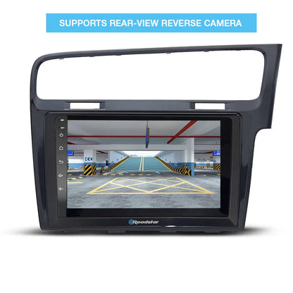 Suitable To Fit VW Golf 7 - 9 Inch Roadstar Android Entertainment & GPS System Max Motorsport