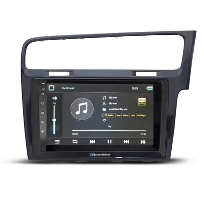 Suitable To Fit VW Golf 7 - 9 Inch Roadstar Android Entertainment & GPS System Max Motorsport