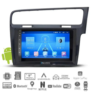 Suitable To Fit VW Golf 7 - 9 Inch Roadstar Android Entertainment & GPS System Max Motorsport