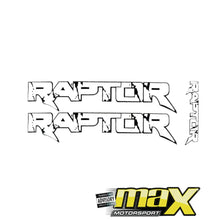 Load image into Gallery viewer, Suitable To Kit - Ranger Raptor Sticker Kit maxmotorsports

