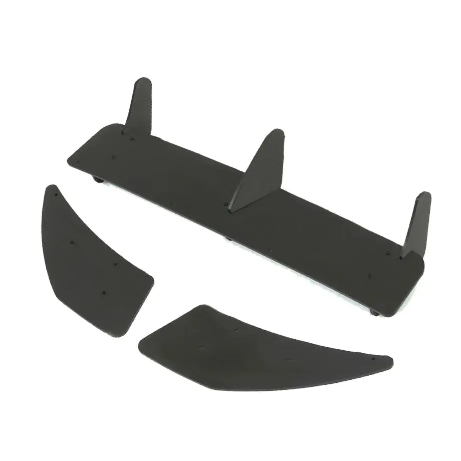 Suitable To fIT - VW Golf 7R Matte Black Maxton Style Diffuser maxmotorsports