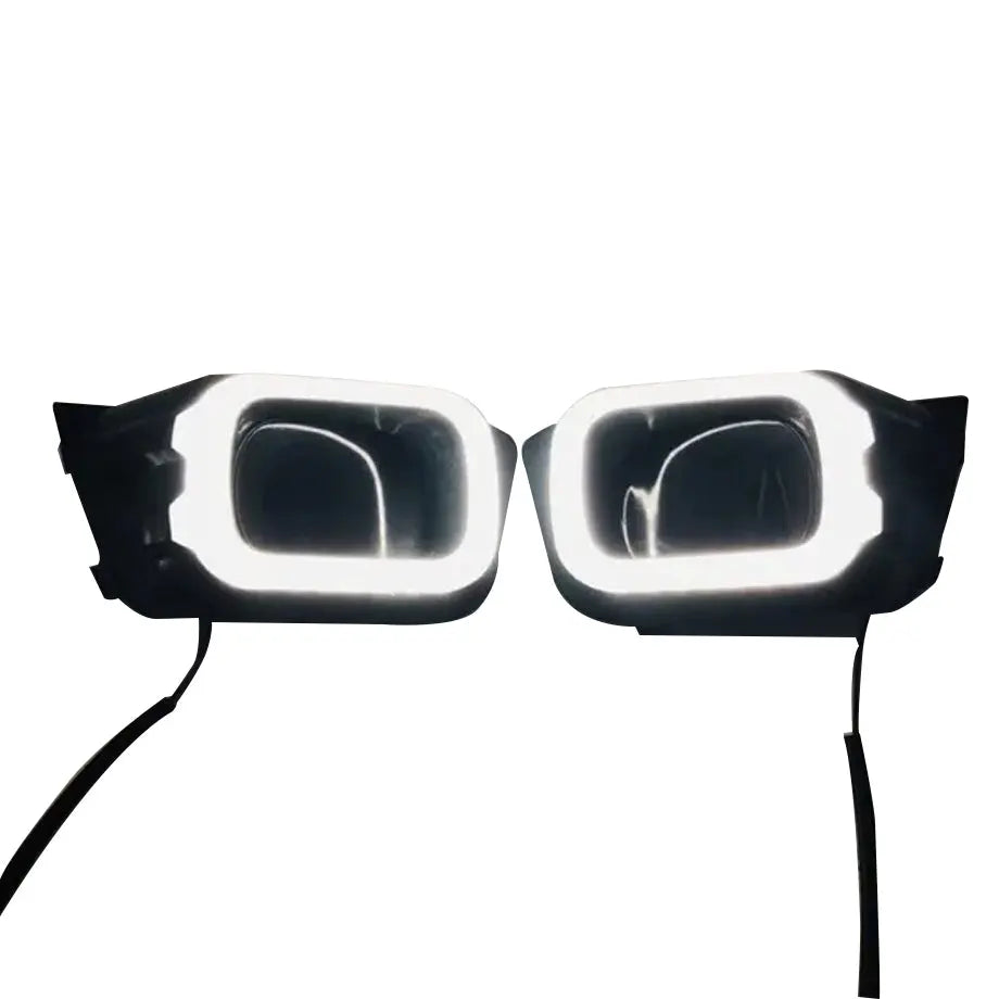 Suitable to Fit: Ranger T8 (2020-On) Dual Function DRL LED Fog Light Surrounds maxmotorsports