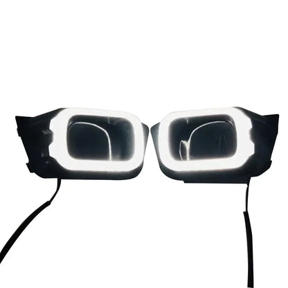 Suitable to Fit: Ranger T8 (2020-On) Dual Function DRL LED Fog Light Surrounds maxmotorsports