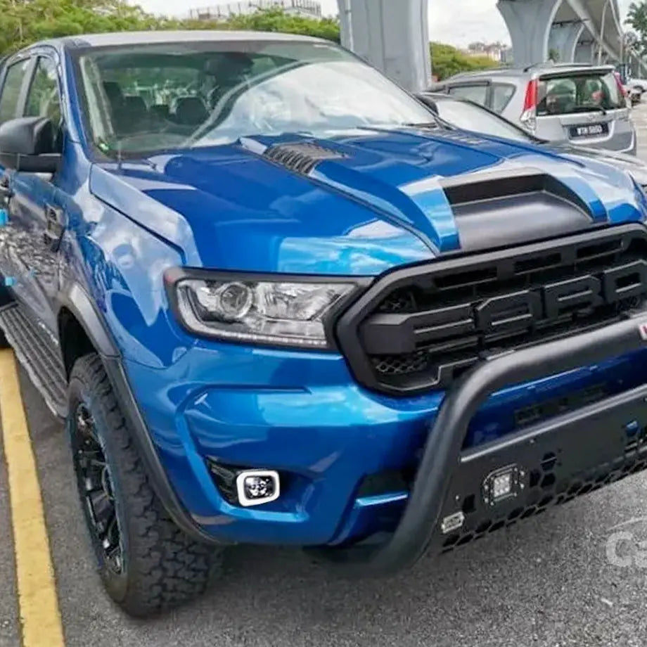 Suitable to Fit: Ranger T8 (2020-On) Dual Function DRL LED Fog Light Surrounds maxmotorsports
