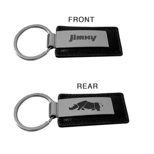 Suzuki Jimny Branded Leather Key Ring Max Motorsport