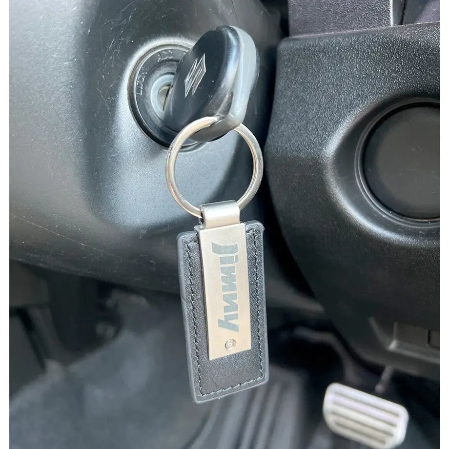 Suzuki Jimny Branded Leather Key Ring Max Motorsport