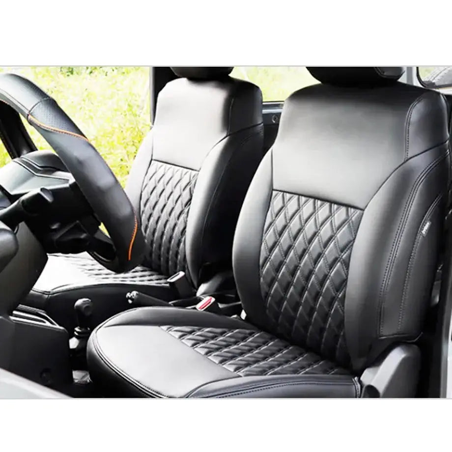 Pvc Seat Cover Suzuki Jimny Diamond Pattern PVC Seat Covers (11-Piece) – Max Motorsport