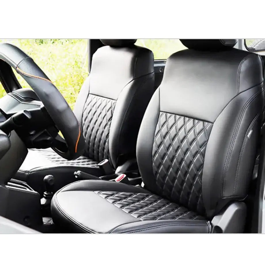 Suzuki Jimny Diamond Pattern PVC Seat Covers (11-Piece) Max Motorsport