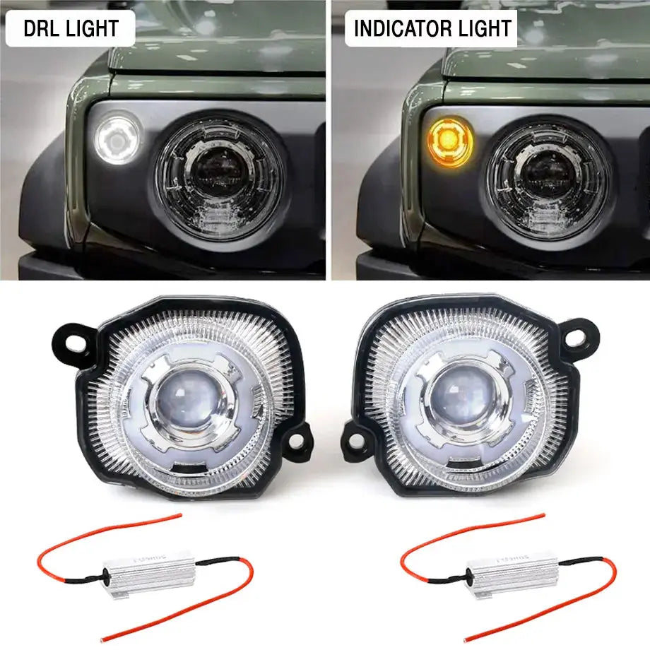Suzuki Jimny LED DRL Headlight Maker (18-19) Max Motorsport