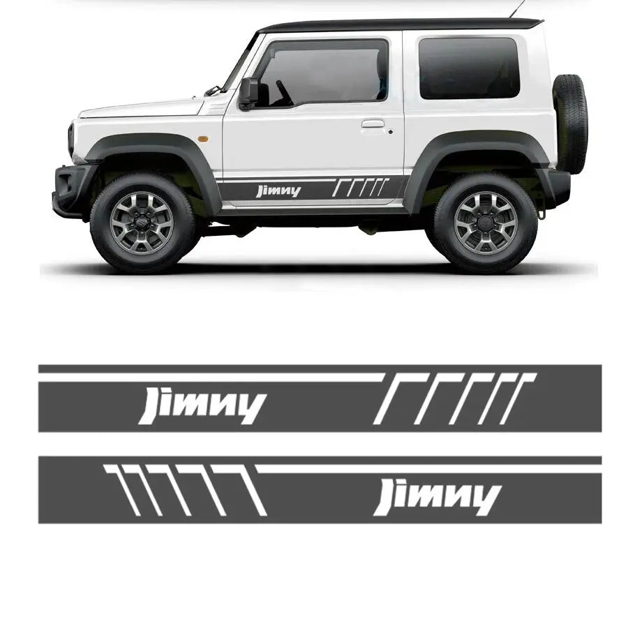 Suzuki Jimny (07-On) Sticker Kit (Grey) Max Motorsport
