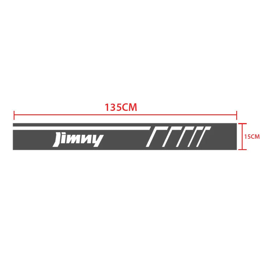 Suzuki Jimny (07-On) Sticker Kit (Grey) Max Motorsport