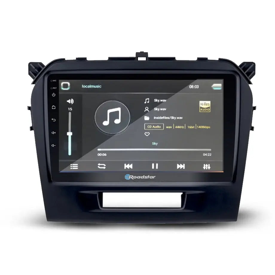 Suzuki Vitara (2016-On) - 9 Inch Roadstar Android Entertainment & GPS System Roadstar