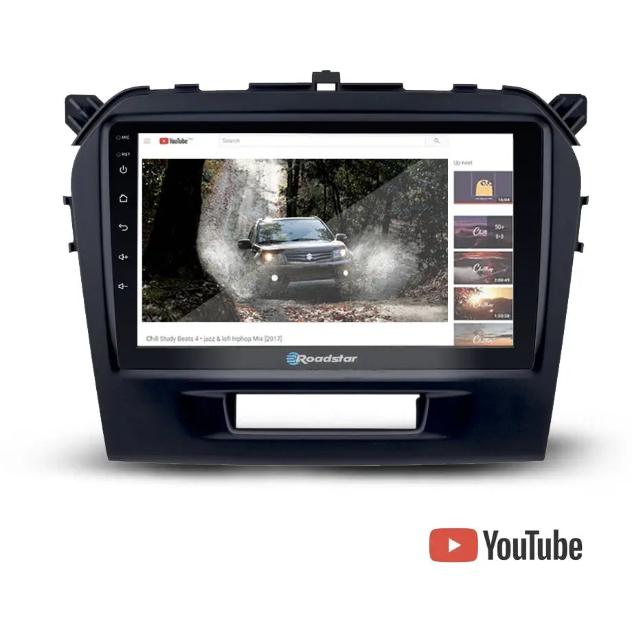 Suzuki Vitara (2016-On) - 9 Inch Roadstar Android Entertainment & GPS System Roadstar