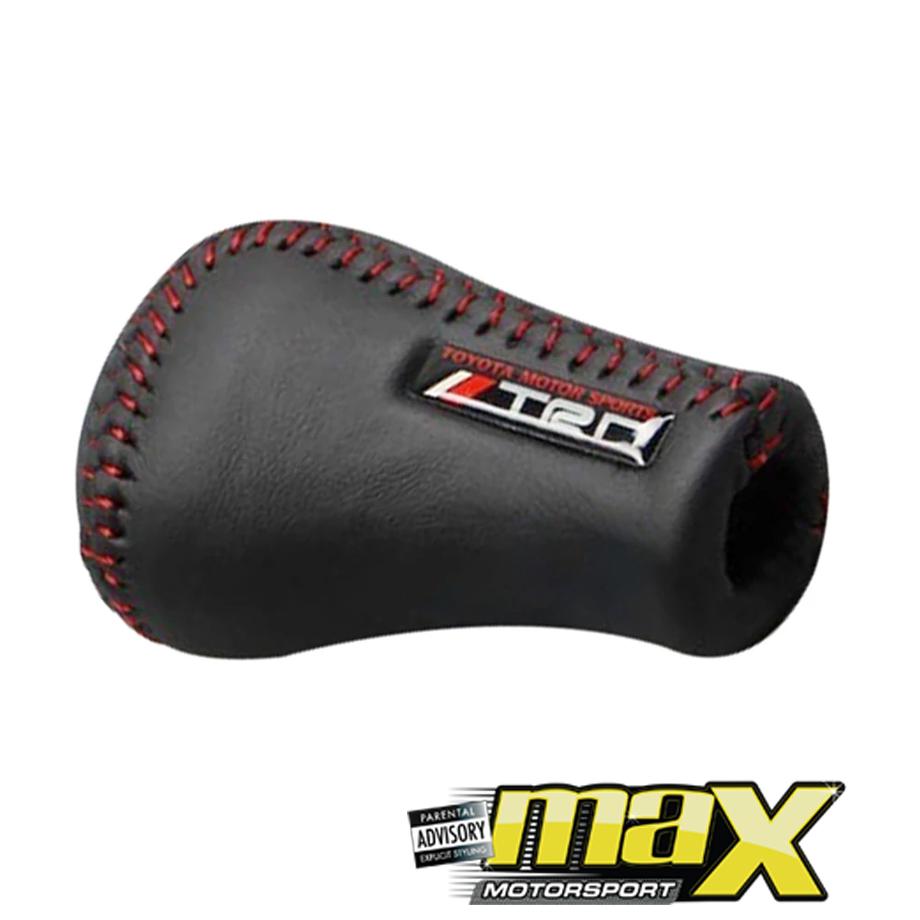 TRD Sports Gear Knob (Black & Red) maxmotorsports