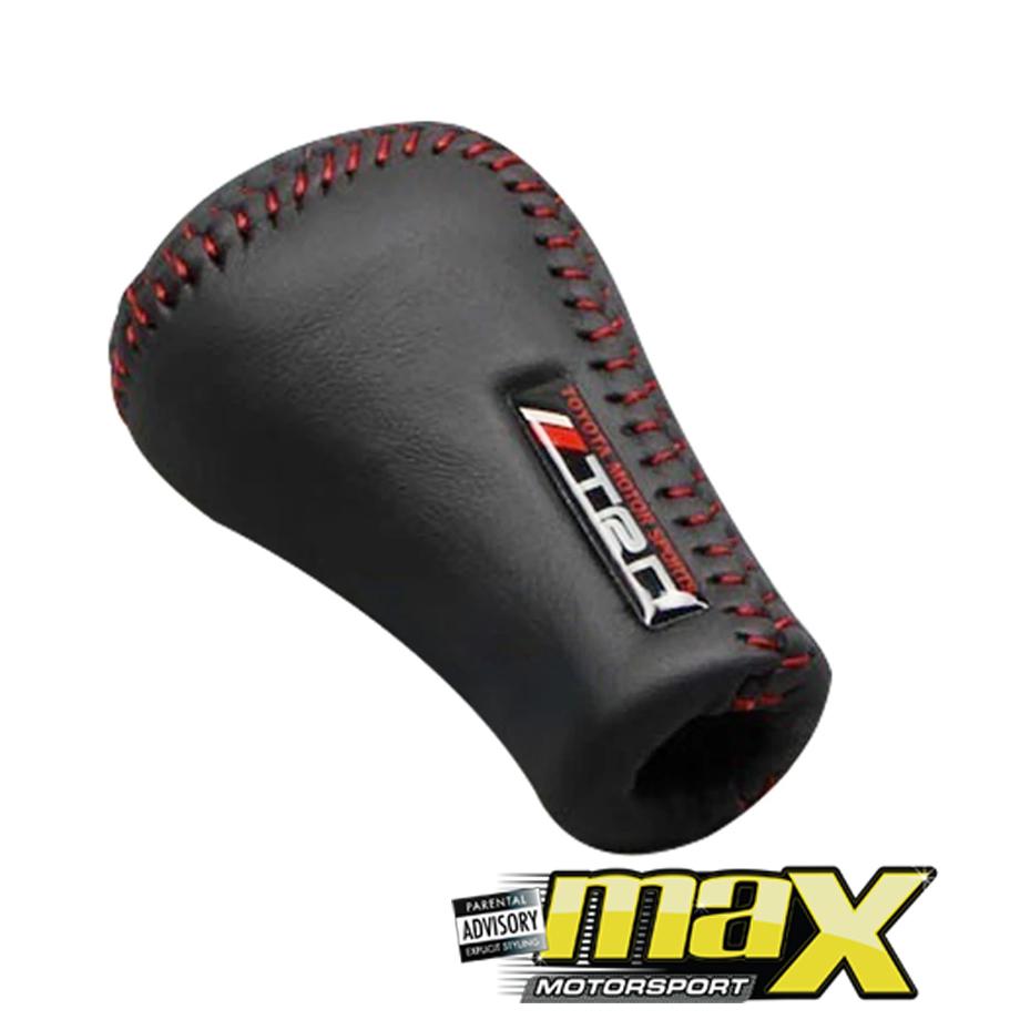 TRD Sports Gear Knob (Black & Red) maxmotorsports