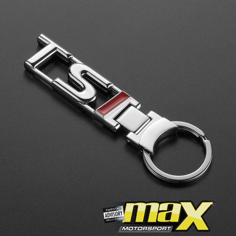 TSI Chrome Metal Key Ring maxmotorsports