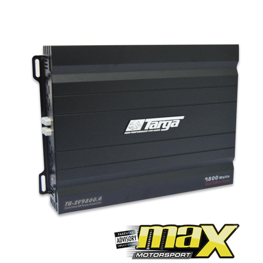 Targa Street Villain Series 4-Channel Amplifier (9800W) – Max Motorsport