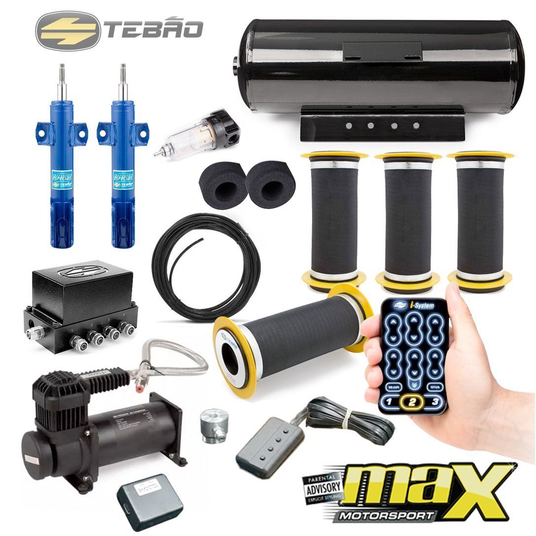 Tebao Air Suspension Kits With Bluetooth Remote - Opel Corsa Utility / Chevrolet Utility Max Motorsport