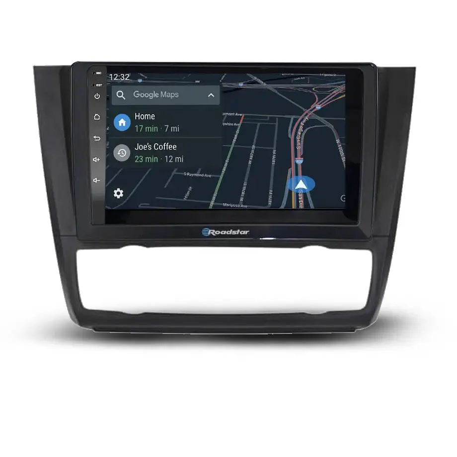 To Fit BM E88/E82/E81/E87 - 9 Inch Roadstar Android Entertainment & GPS System Max Motorsport