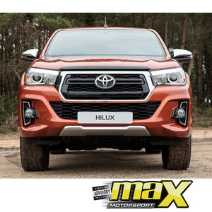 Toyota  Hilux Revo Dakar (17-On) Dual Function LED Fog Light Surrounds maxmotorsports