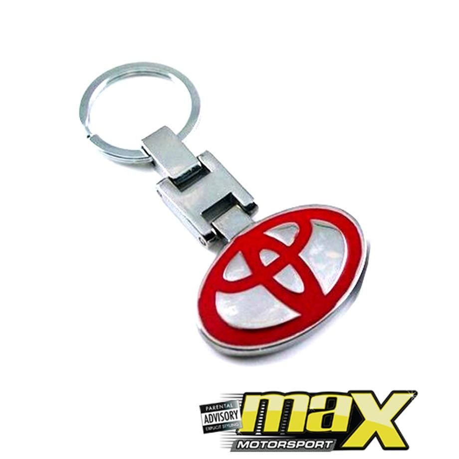 Toyota Branded Chrome Key Ring maxmotorsports