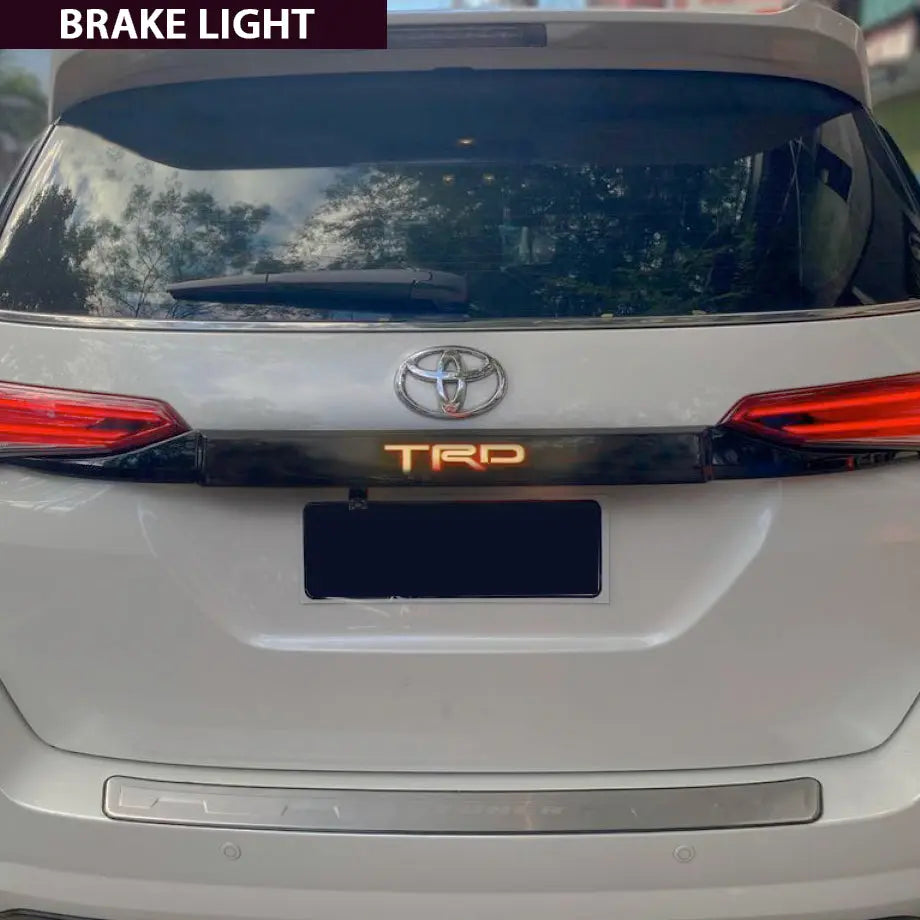 Toyota Fortuner TRD Logo (16-On) Dual Function LED Tailgate Light Max Motorsport