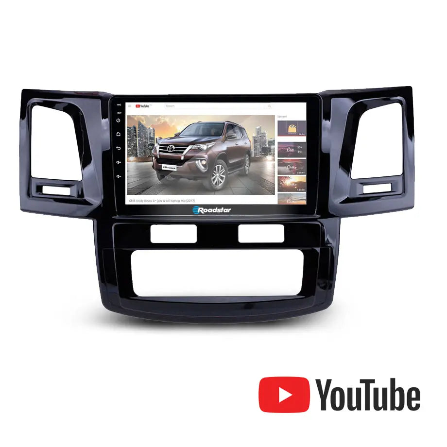 Toyota Fortuner (08-14) - 9 Inch Roadstar Android Entertainment & GPS System (AC) Roadstar