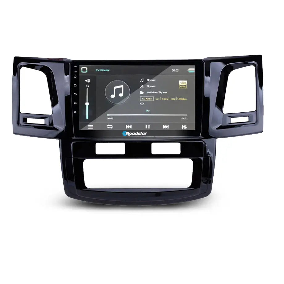 Toyota Fortuner (08-14) - 9 Inch Roadstar Android Entertainment & GPS System (AC) Roadstar