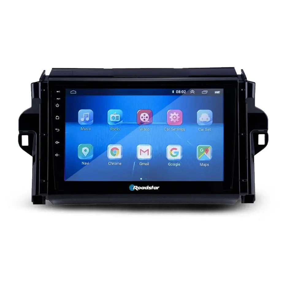Toyota Fortuner (16-22) - 9 Inch Roadstar Android Entertainment & GPS System Roadstar