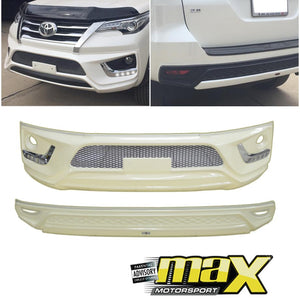 Toyota Fortuner (16-On) Plastic Bumper Kit - Front & Rear maxmotorsports