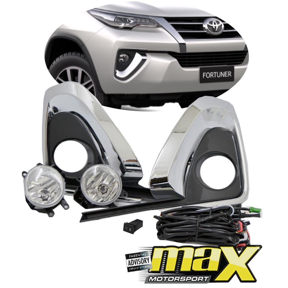 Toyota Fortuner (2016-On) OEM Style Fog Lamps maxmotorsports