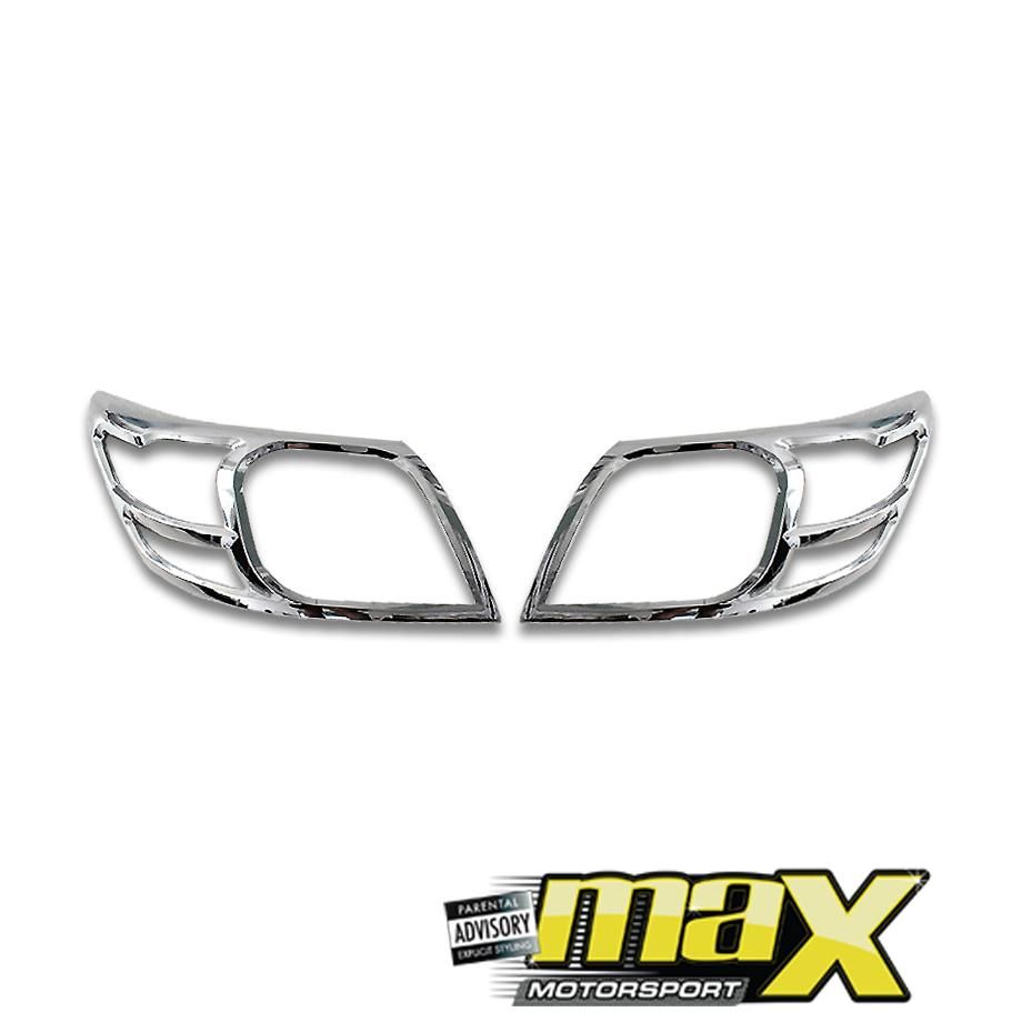 Toyota Hilux 2012 Chrome Headlight Surrounds maxmotorsports