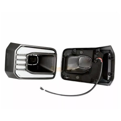 Toyota Hilux Revo 2.8 GD6 - Dual Function LED Fog Light Surrounds (21-On) Max Motorsport