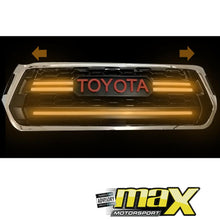 Load image into Gallery viewer, Toyota Hilux Revo Dakar LED Grille (2018-On) maxmotorsports

